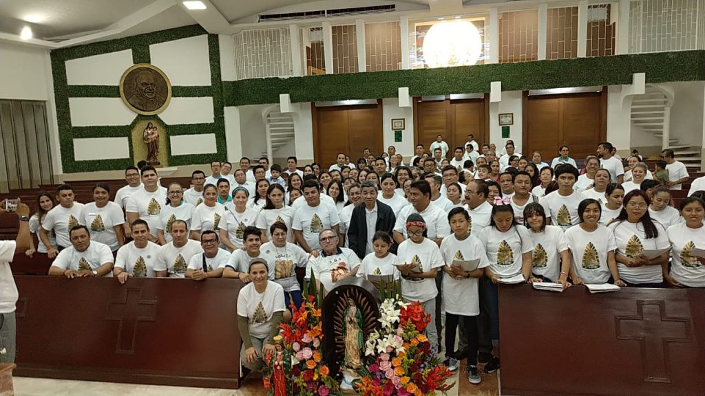 Grupo Lomas rinde homenaje a la Virgen de Guadalupe
